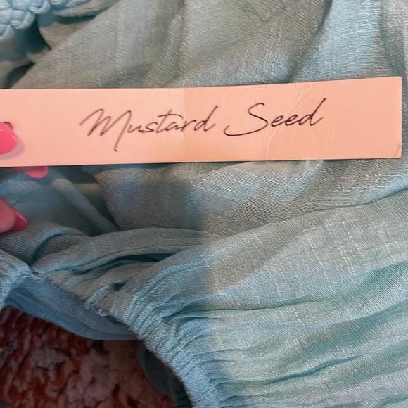 Preppy palette boutique Mustard seed brand dress - Picture 3 of 3